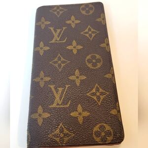 Louis Vuitton LV Monogram Unisex Long Wallet